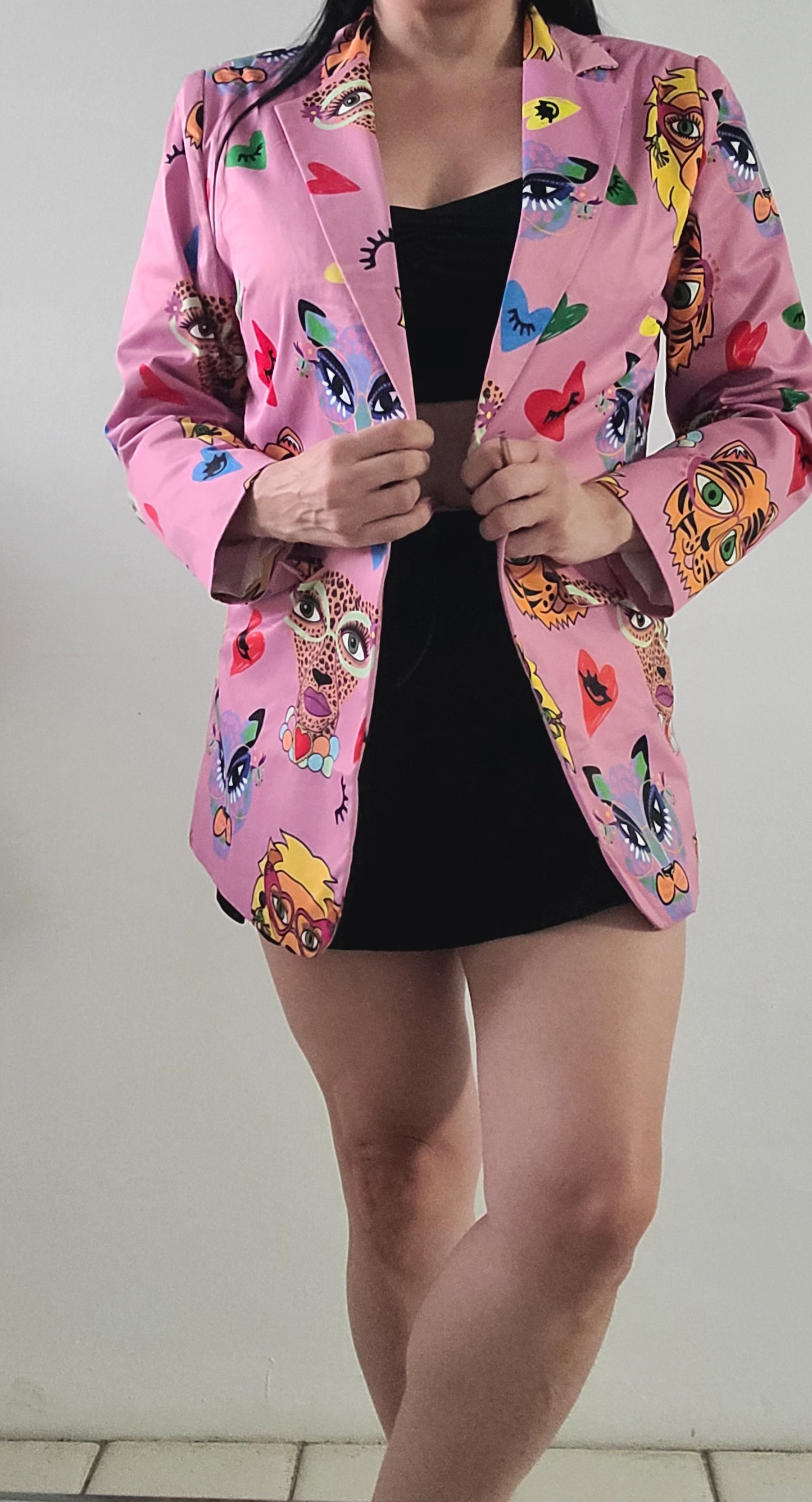 Fashion Printed Blazer