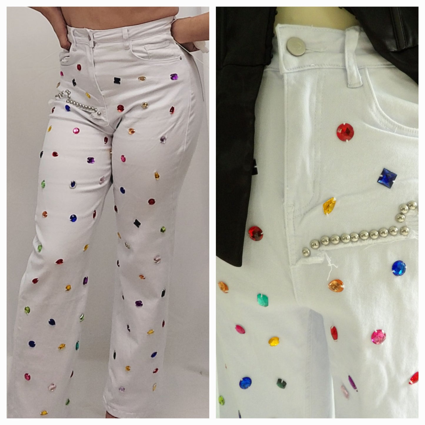 Embellished Jeans