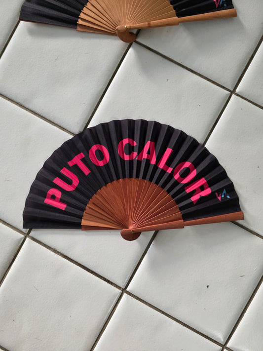 P*TO CALOR" Folding Fan